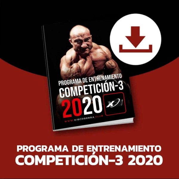 Programa de Entrenamiento competición –  3 | Xisco Serra