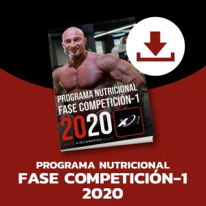Programa de nutrición fase competición –  1 | Xisco Serra