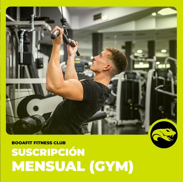 CUOTA MENSUAL | BOOAFIT FITNESS CLUB